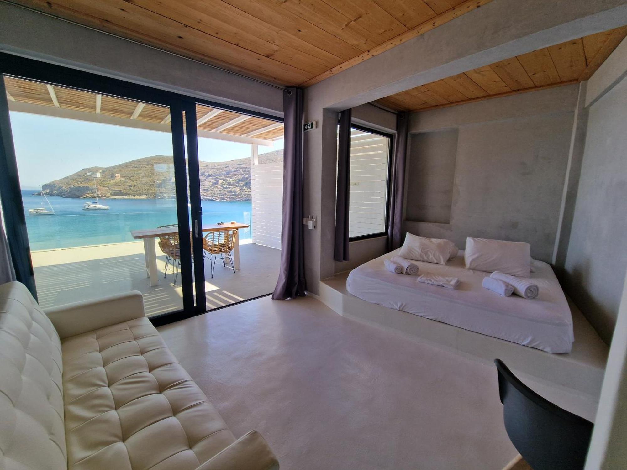 Spathi Beach Suites Kea Chambre photo