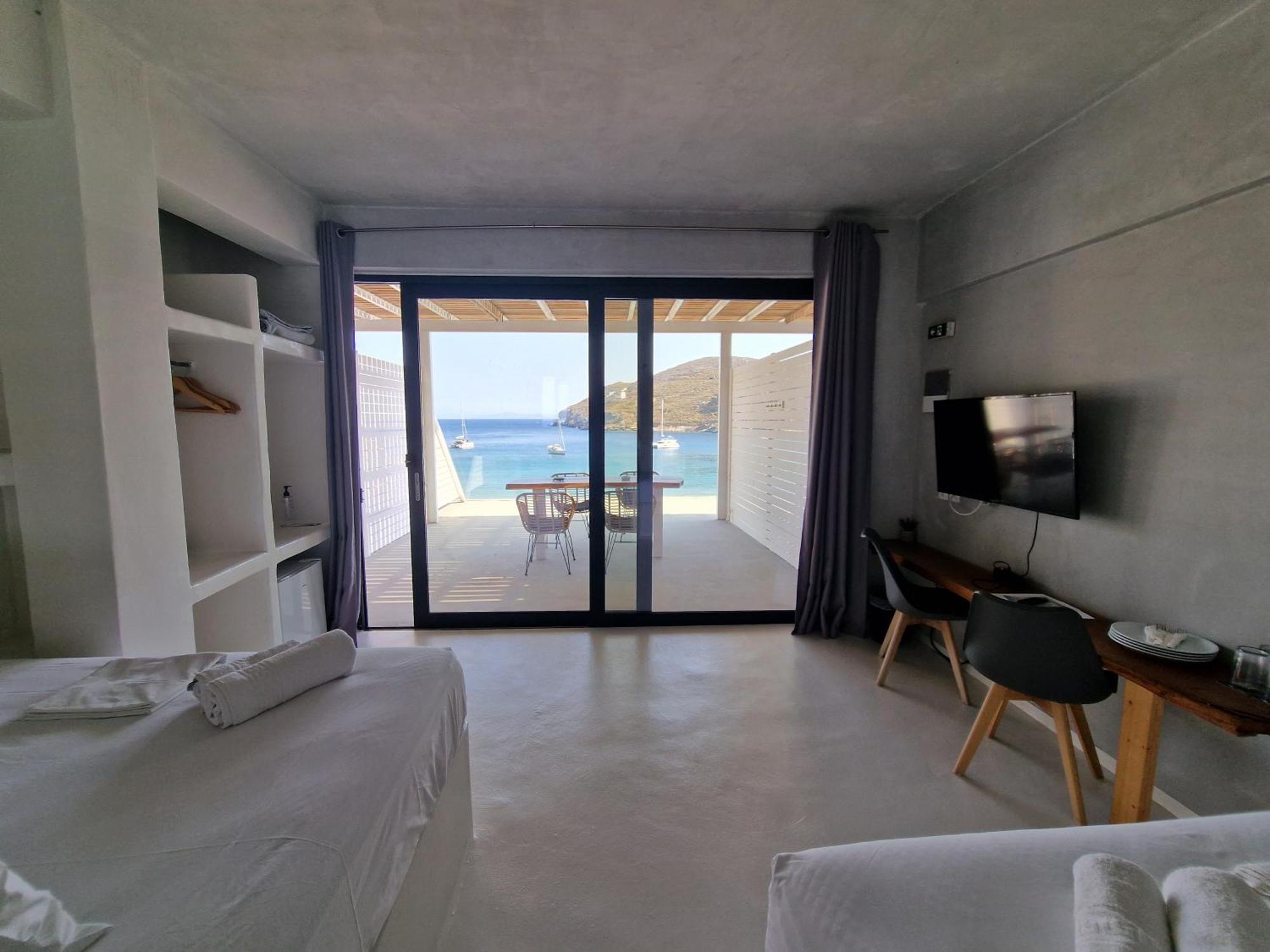 Spathi Beach Suites Kea Chambre photo