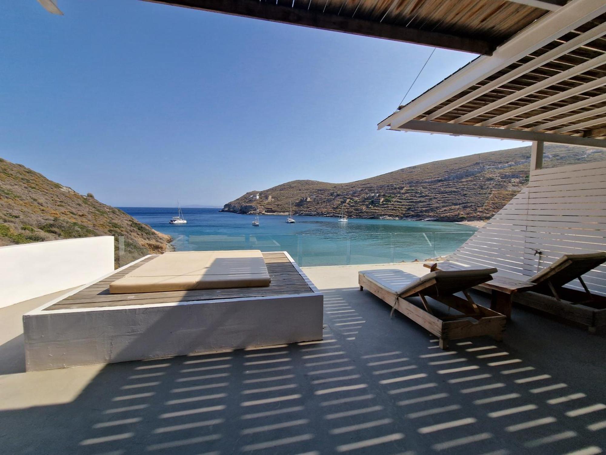Spathi Beach Suites Kea Chambre photo