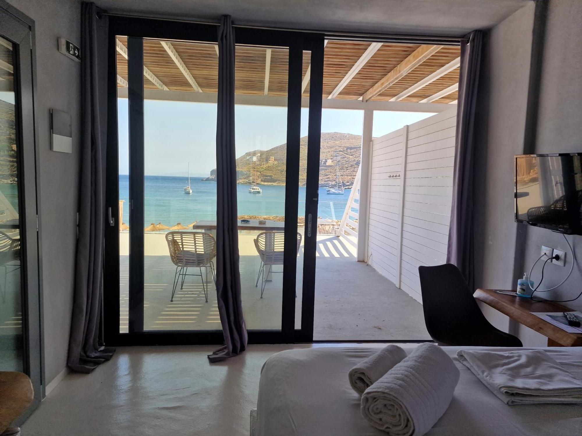 Spathi Beach Suites Kea Chambre photo