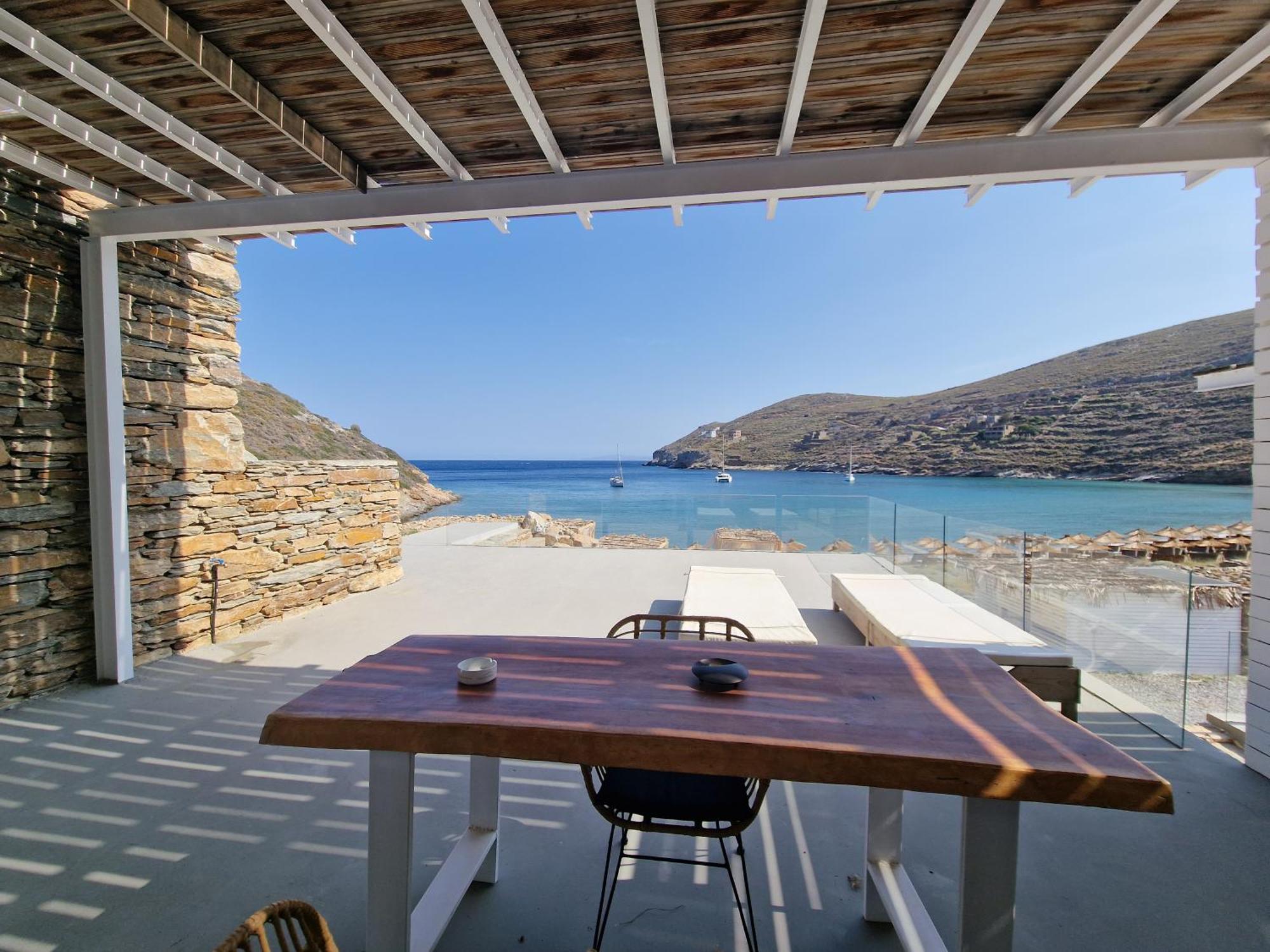 Spathi Beach Suites Kea Chambre photo
