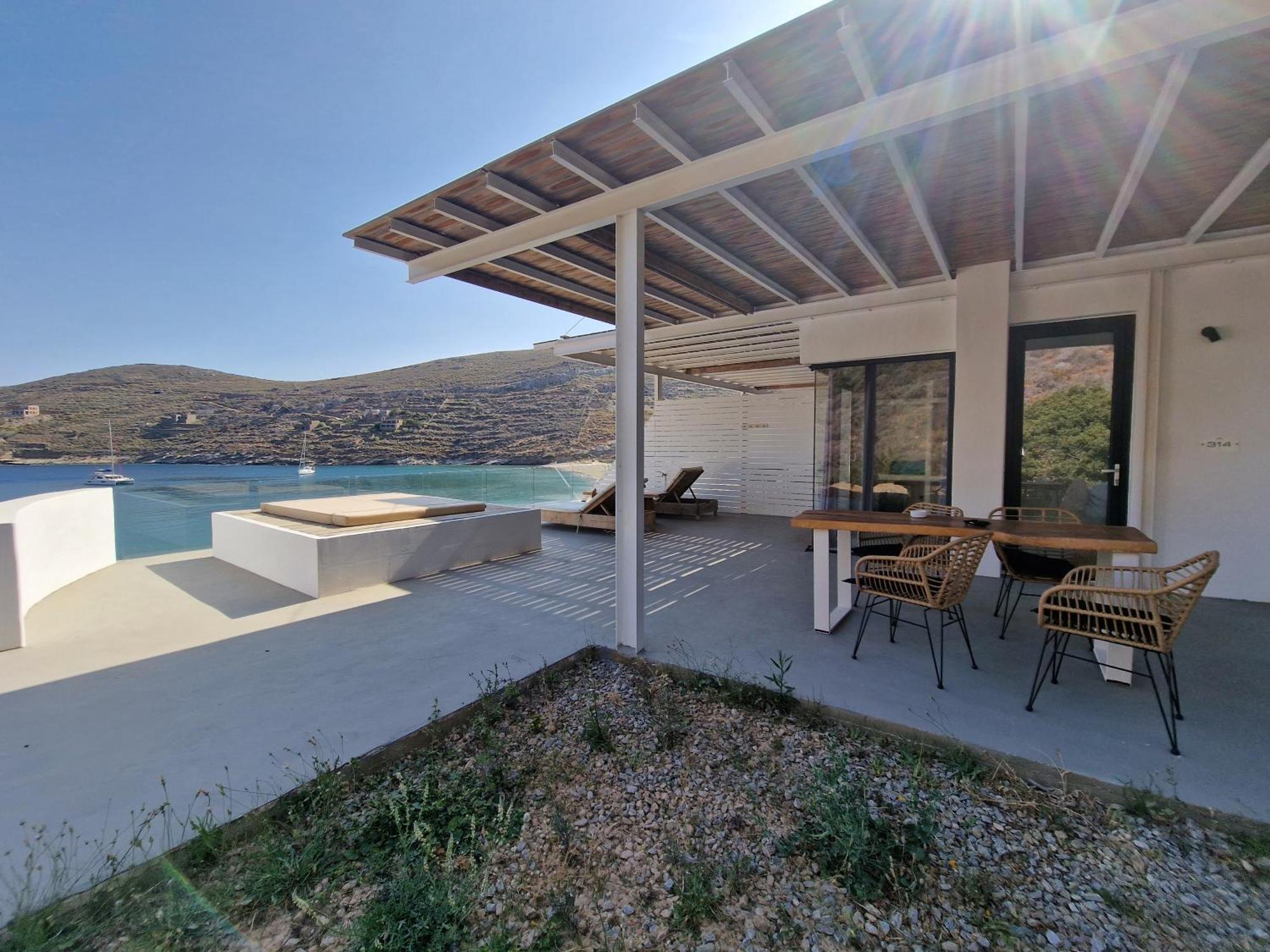 Spathi Beach Suites Kea Chambre photo