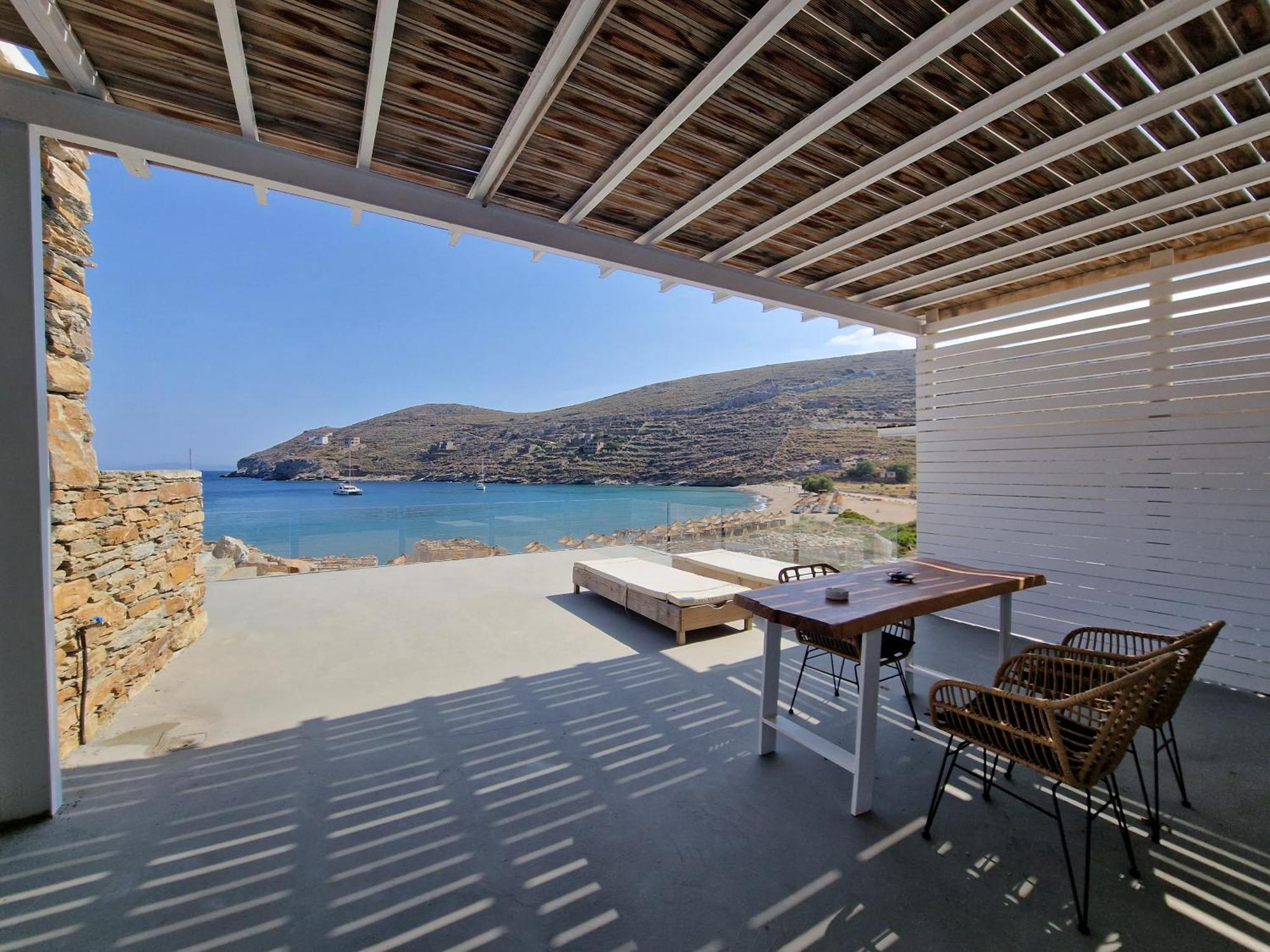 Spathi Beach Suites Kea Chambre photo