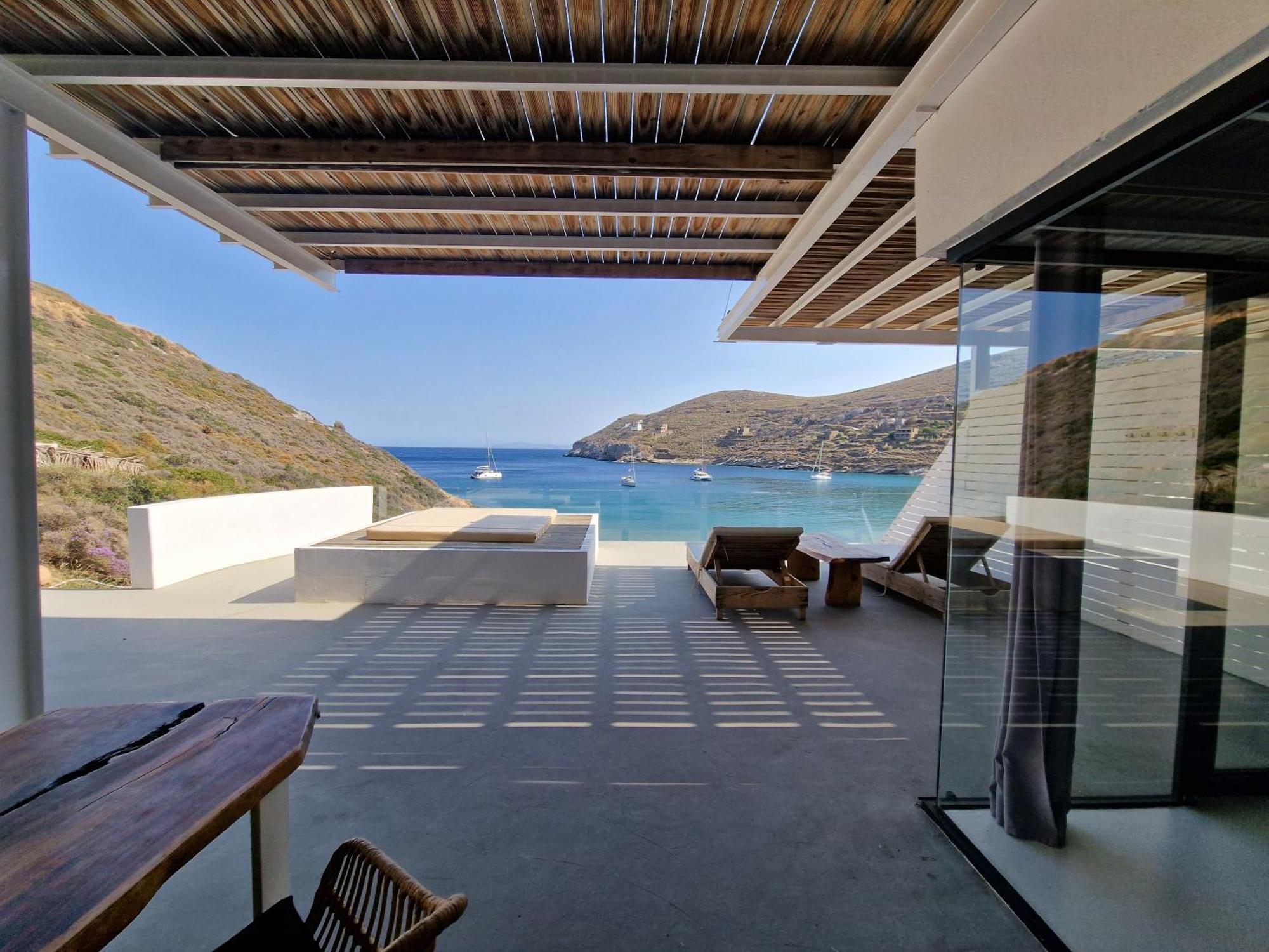 Spathi Beach Suites Kea Chambre photo